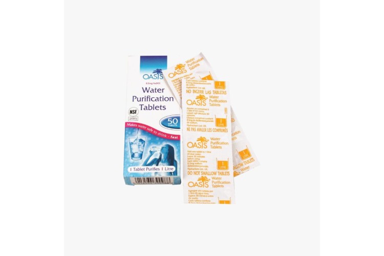 Oasis Water Purification Tablet