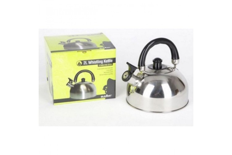 Summit Stainless Steel Whistling Kettle 2 Litre